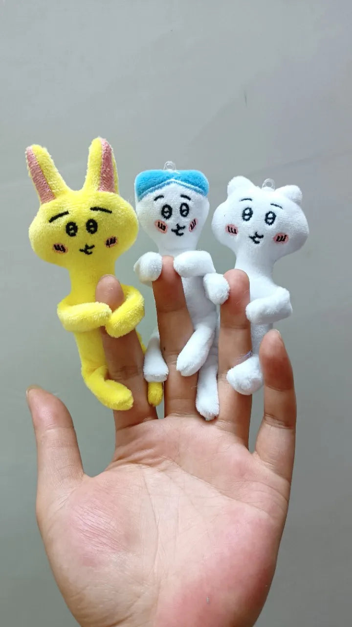 Chiikawa Super Muscle Lines Handmade Whole Body Movable School Bag Pendant Hachiware Usaqi Interesting Pendant Toys Beauty World Shop