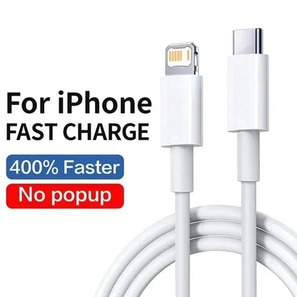 PD 35W USB Cable For iPhone 14 13 12 11 Pro Max 7 8 14 Plus XS XR Fast Charging USB C Cable Charger Date Wire Accessories Beauty World Shop