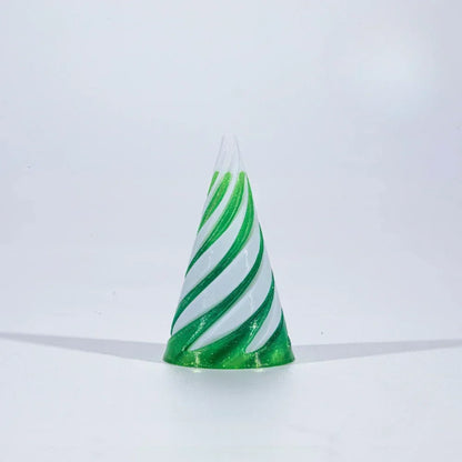 3D Printed Spiral Cone Toy Impossible Pyramid Passthrough Sculpture Pass Through Pyramid Toy Mini Vortex Thread Illusion Beauty World Shop