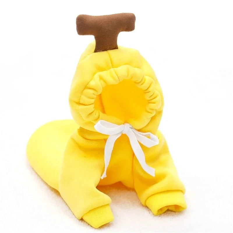 Cute Fruit Dog Clothes for Small Dogs hoodies Warm Fleece Pet Clothing Puppy Cat Costume Coat for French Chihuahua Jacket Suit Beauty World Shop