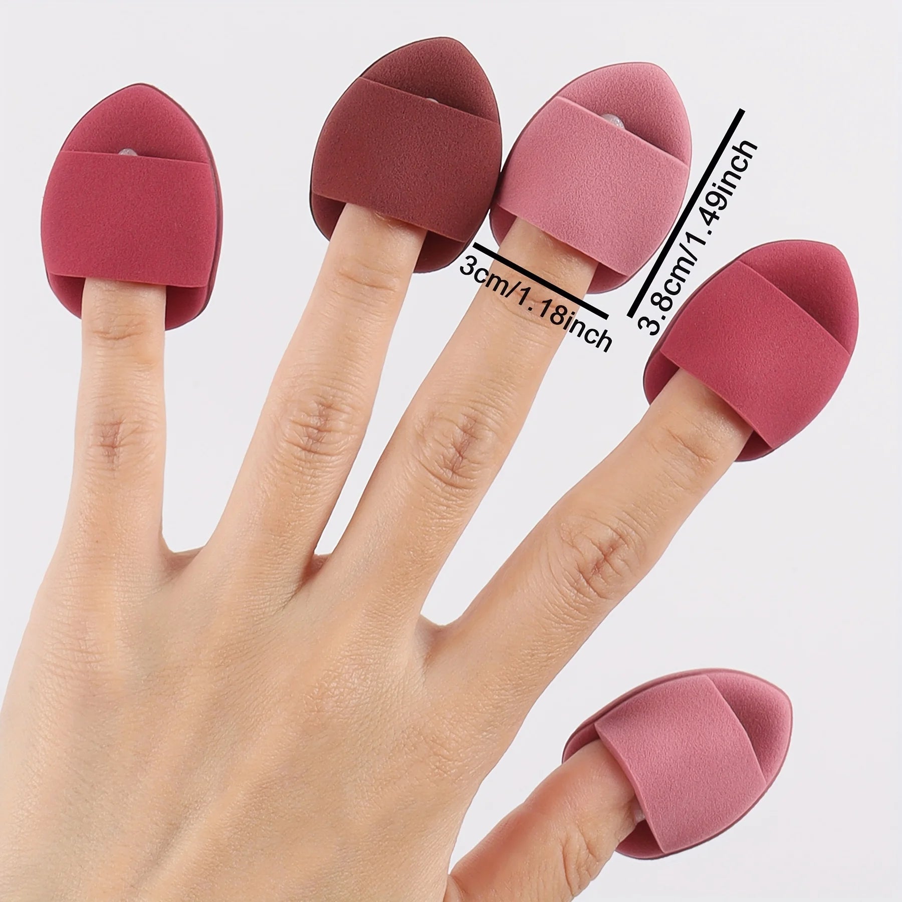 Finger Air Cushion Sponge Powder Puff Set Makeup Powder Puff Liquid Foundation Foundation Concealer Makeup Puff Wholesale Beauty World Shop