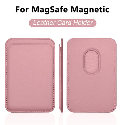 For Magsafe Leather Magnetic Wallet Case For iPhone 14 12 15 13 Pro Max Magnetic Card Bag Cover Samsung S23 S22 Ultra Accessory Beauty World Shop