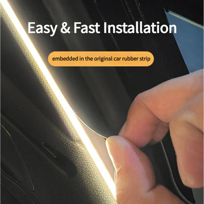 Car Trunk Led Light Strip Waterproof PVC Flexible Ambient Light Strip Automatic On/Off Hidden Installation Universal for Suv/Mpv Beauty World Shop
