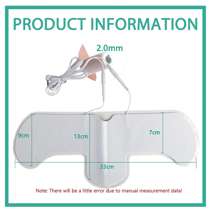 EMS Tens Electrode Pads Gel EMS Electrode Pads Non-Woven Patch Self-Adhesive Acupuncture  Electro Pad Beauty World Shop