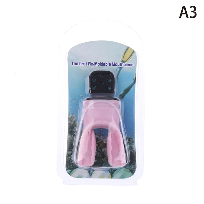 Silicone Snorkel Diving Mouthpiece Scuba Moldable Bite Mouthpiece Regulator Plastic Snorkel Mouthpiece Beauty World Shop