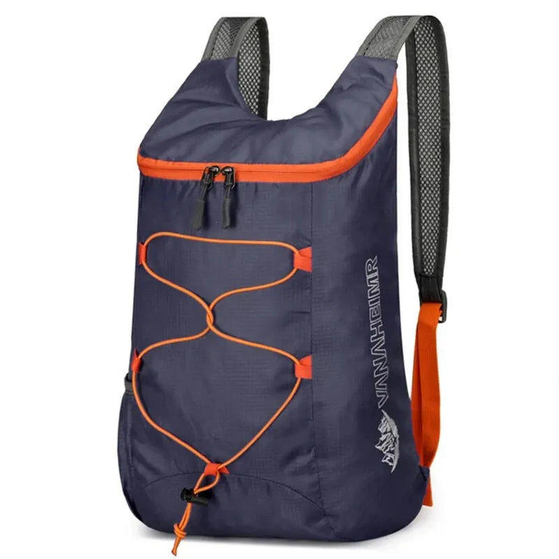 Multifunctional Outdoor Folding Backpack High Density Lightweight Waterproof Nylon Fabric Sports Bag for Camping Hiking Travel Beauty World Shop