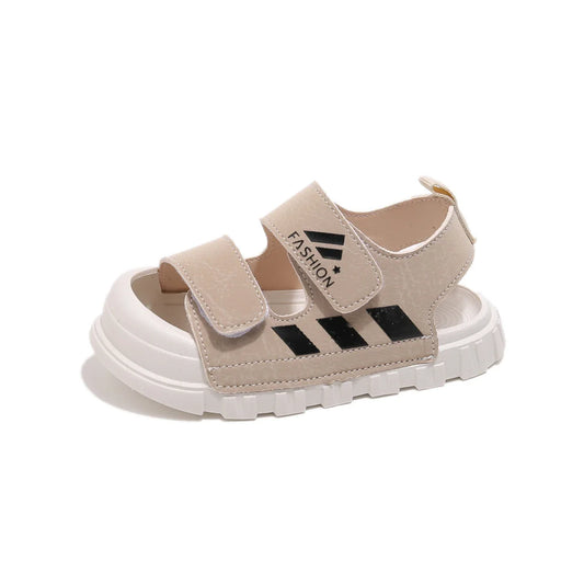 Kids Sandals Children Summer Beach Shoes for Boys Girls Toddlers Little Boy Sandals Fashion 2025 New Toes-covered Anti-kick Soft THee STORE