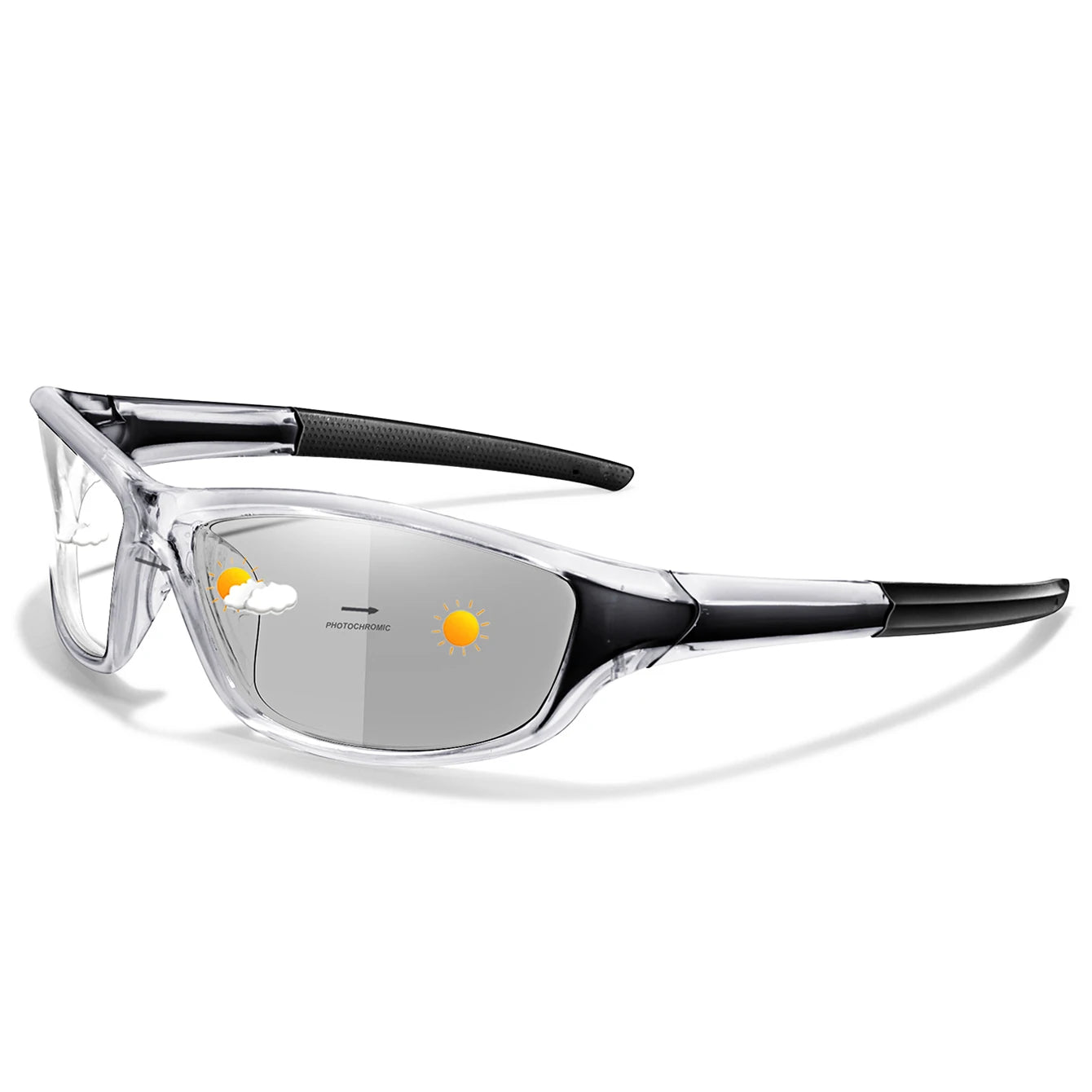 Photochromic Cycling Sunglasses Men Outdoor Sports Tactical Camouflage Goggles Vintage Driving Riding Fishing Windproof Beauty World Shop