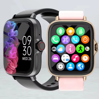 1.83'' Waterproof Smart Watch with Message Answer Call Sleep Monitoring Sports Pedometer Information Alerts For iPhone Android Beauty World Shop