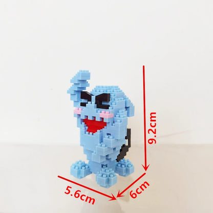 75 Style Building Blocks Assembly Anime Picachu Charizard Doll Blastoise Bulbasaur Gengar Bricks Figures Toy for Kid Gift Beauty World Shop