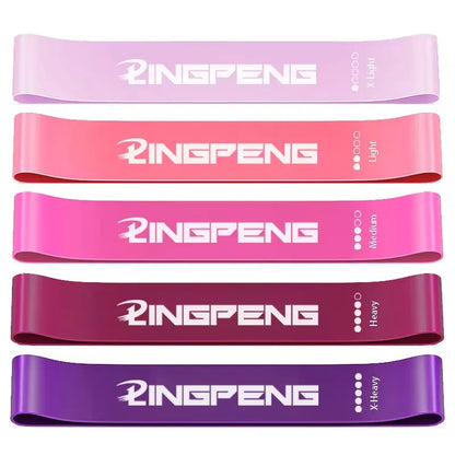 Different Resistance Bands Yoga Band Fitness Exercise Training Hip Tension Band Leg Squat Dance Elastic Loop Stretch Band Beauty World Shop