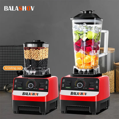 2000W Heavy Duty Commercial Blender Stationary Mixer Food Processor Ice Smoothies for Kitchen High Power Juicer Blender BPA Free Beauty World Shop