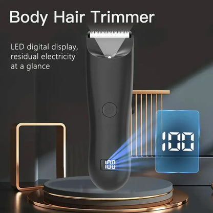 2026 Men's Body Trimmer, Electric Razor, Pubic and Underarm Hair Private Hair Trimmer, Ceramic Blade Men's Grooming Kit Beauty World Shop
