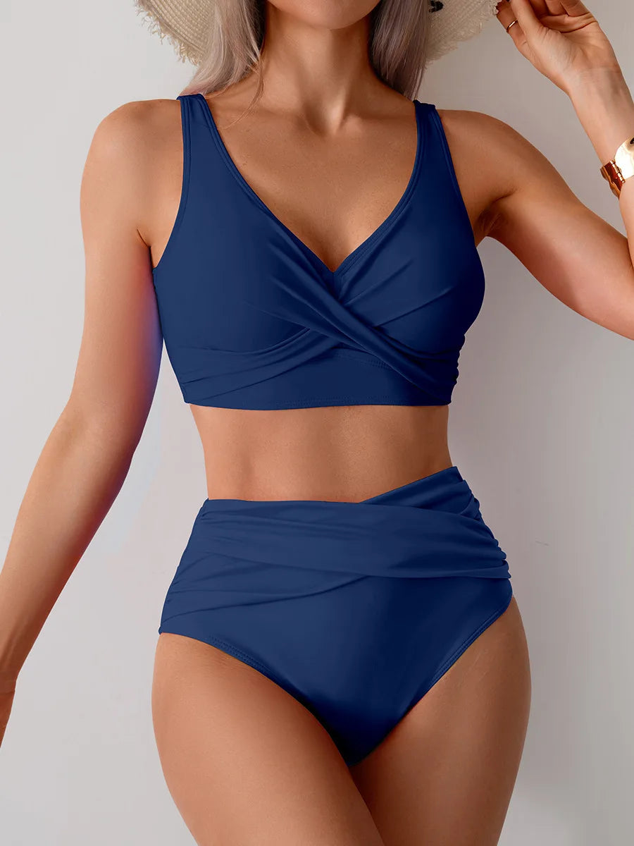 Summer Sexy Bikinis Push Up Swimsuits Women Swimwear For Female Beach Swim Wear Bathing Suits High Waist Bikini Set Pool Bather Beauty World Shop