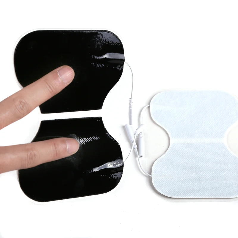 Waist EMS Electrode Pads Self Adhesive Conductive Gel Patch for Pulse Massager Electric Muscle Stimulator Replacement Accessory Beauty World Shop
