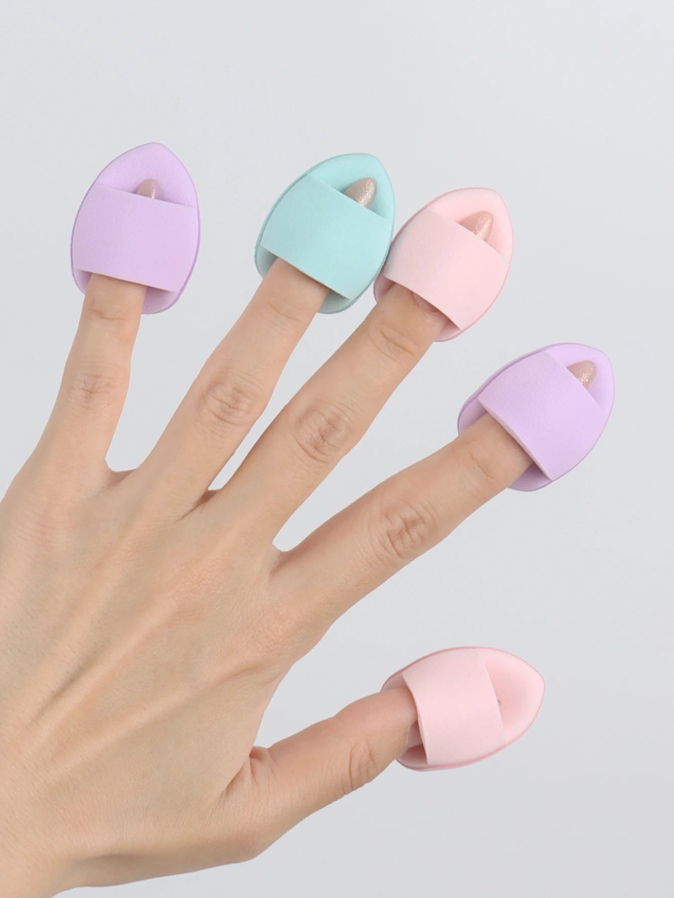 Finger Air Cushion Sponge Powder Puff Set Makeup Powder Puff Liquid Foundation Foundation Concealer Makeup Puff Wholesale Beauty World Shop