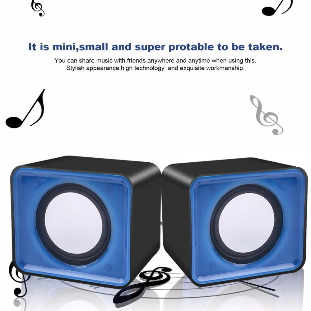 Computer Speaker For PC Laptop Desktop Caixa De Som Sound Box Music Audio System Bocina Column Acoustics Coluna Amplified Unit