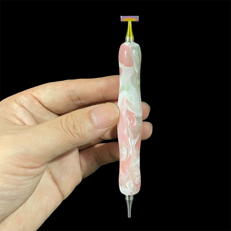 Colorful Diamond Drawing Thread Point Pen Embroidery Threaded Dot Drill Tool Multifunctional Metal Screw Thread Head Accessories Beauty World Shop