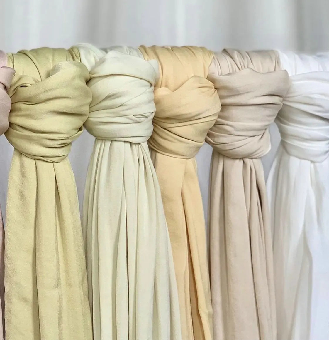 Premium Velvet Satin Chiffon Hijab Scarf Women Luxury Soft Plain Shawl For Women Muslim Hijabs Turban Femme Chic  Ramadan Beauty World Shop