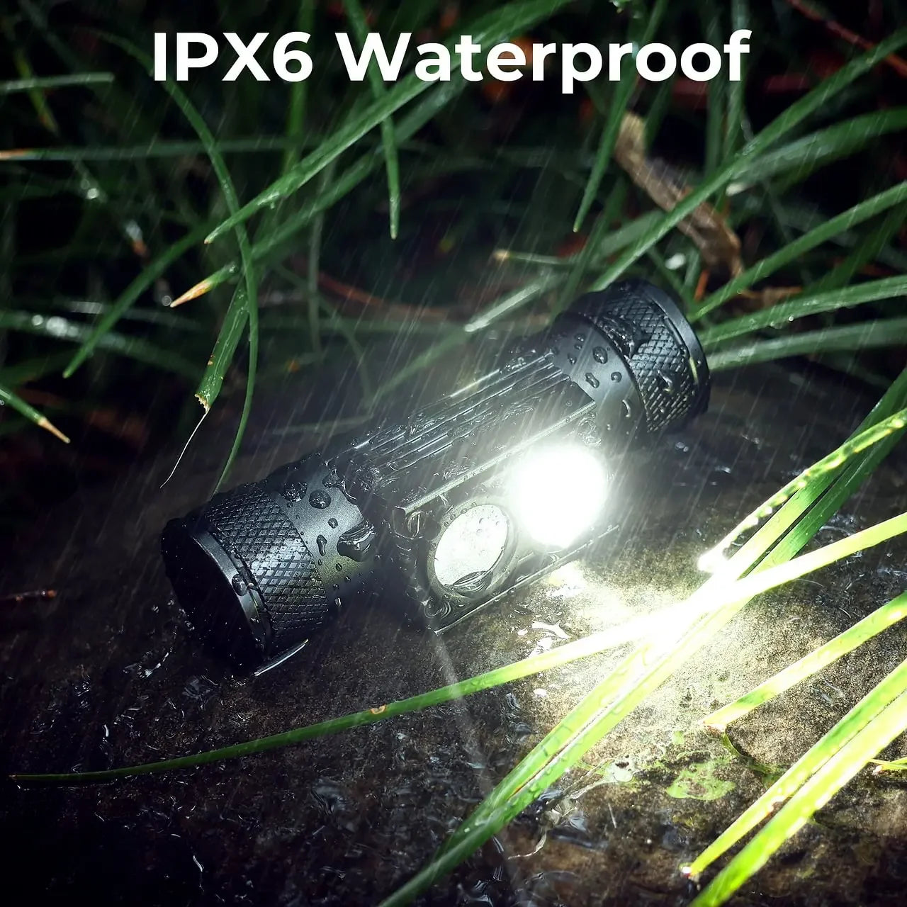 H25LR LED 90 High CRI Rechargeable Headlamp Powerful Lightweight Head Flashlight with Bright White Light  660nm Deep Red Torch Beauty Fashion