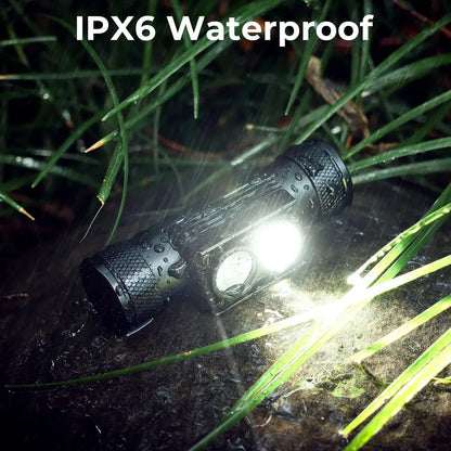 H25LR LED 90 High CRI Rechargeable Headlamp Powerful Lightweight Head Flashlight with Bright White Light  660nm Deep Red Torch Beauty Fashion