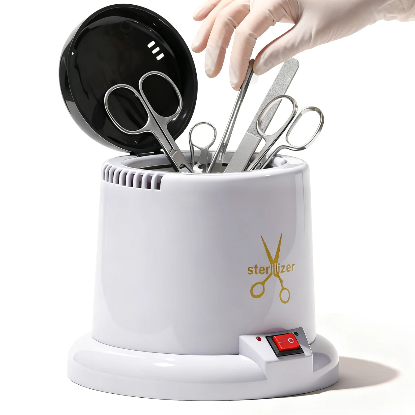 Nail Tool Sterilizer for Esthetician Sterilization Machine Metal Nail art Tools Haves Autoclave Sterilizers High Temperature Beauty World Shop