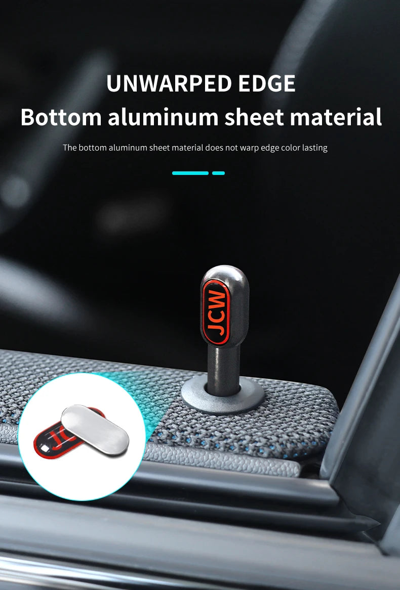 Car Door Pin Decorative For BMW Mini Cooper S F56 F55 F54 F60 R56 R60 F65 U25 Clubman Countryman Metal Car Interior Accessories Beauty World Shop