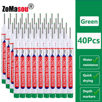 20mm Green 40pcs