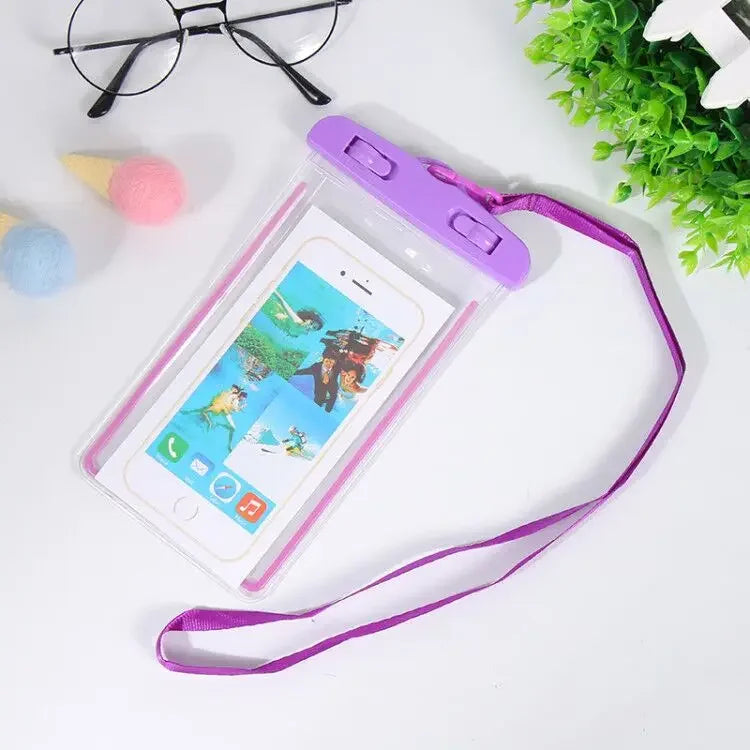 Swimming Bag Universal Mobile Phone Waterproof   Pouch I Xiaomi Huawei Samsung Drifting  Pool Accessories Beauty World Shop