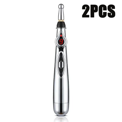 Electronic Acupuncture Pen Relief Pain Massage Point Meridian Energy Meridian Acupuncture Acup Plastic Material Without Battery Beauty World Shop