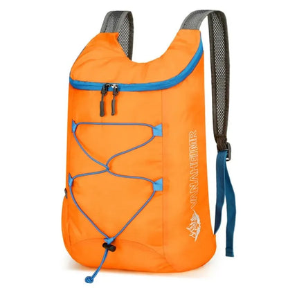 Multifunctional Outdoor Folding Backpack High Density Lightweight Waterproof Nylon Fabric Sports Bag for Camping Hiking Travel Beauty World Shop