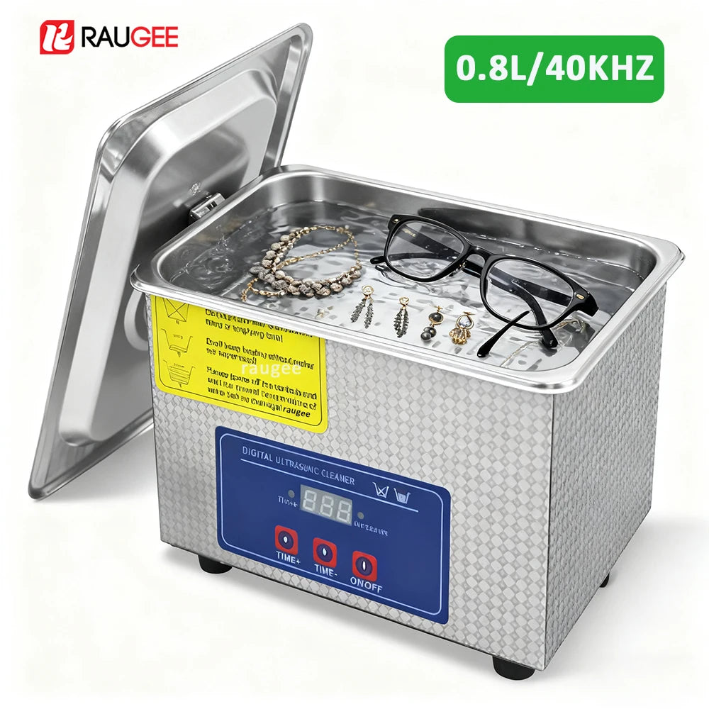 40KHZ Ultrasonic Cleaner Home Ultrasound Cleaning Machine For Jewelry Glasses Washing Bath Watches Denture Ultrasonic Cleaner Beauty World Shop