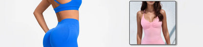 NCLAGEN Impact Shorts 4.5" Women Fitness Sports Biker Shorts Low Ribbed Band Gym Workout Scrunch Butt Yoga Seamless Leggings Beauty World Shop