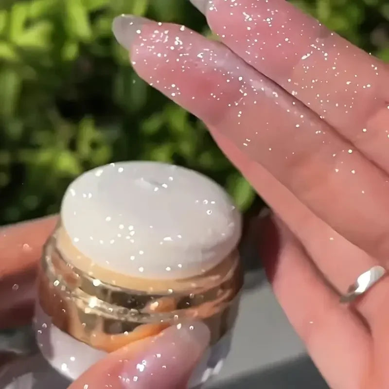 Sparkling Fairy Powder Highlighter -Shimmering Contour Blush for Brightening and Defining Your Features Create a Sparkling Look Beauty Trend Shop