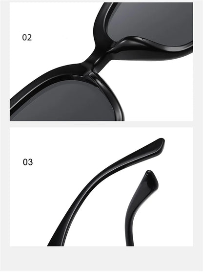 SZTZX New Trend Sunglasses For Women And Men Simple Design Decorative Glasses Car Driving Eyewear Unisex Sun Glasses UV400 Beauty World Shop