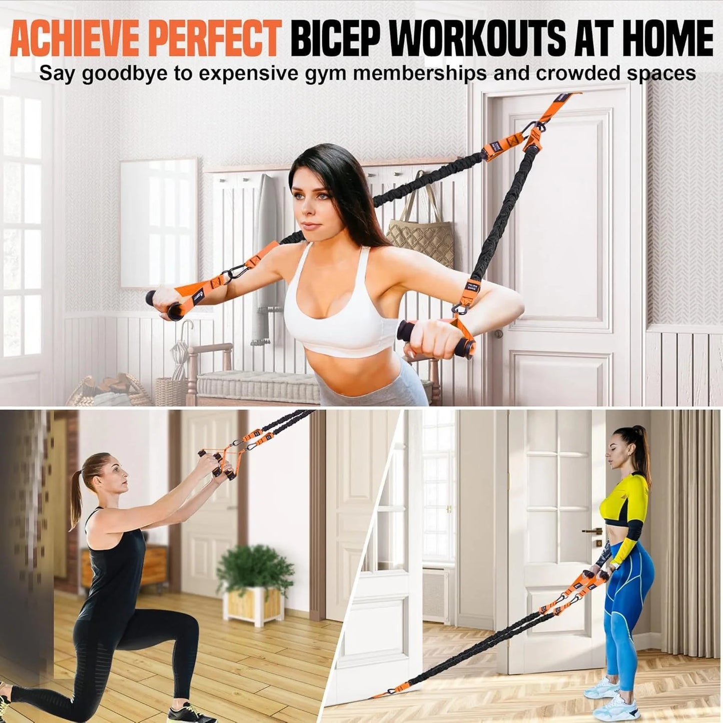 Pull Up Assistance Bands Set Resistance Strap for Pull-ups Assist for Men Women Hanging Training Chin-up Workout Body Stretching Beauty World Shop