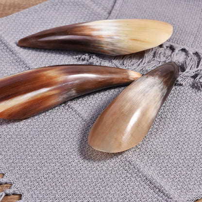 Natural Buffalo Horn No Stress Massage Tool SPA Therapy Massager Scraping Board Beauty World Shop