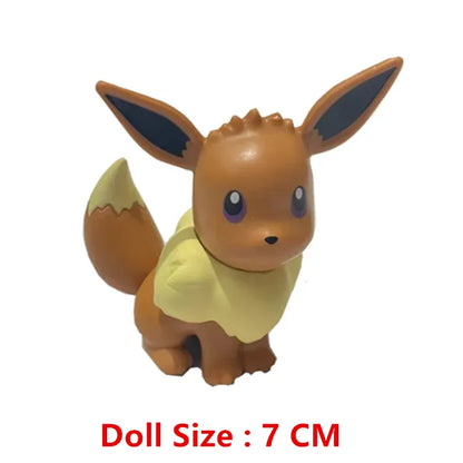 New Pokemon Cartoons Movie Anime Figure Pikachu Gengar Mewtwo  Gurado Pocket Monster Figures  Action Model Toy Christmas Gifts Beauty World Shop