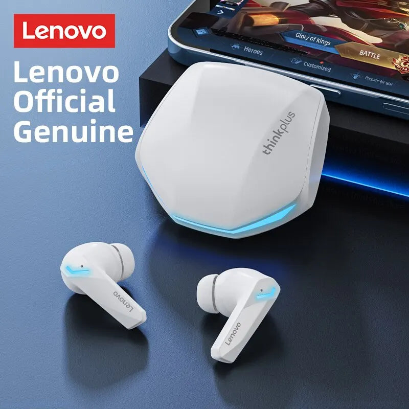 Choice Lenovo GM2 Pro Wireless Bluetooth 5.3 Earphones Gaming Low Latency Dual Mode Music Earbuds Sports In-Ear Headset With Mic Beauty World Shop