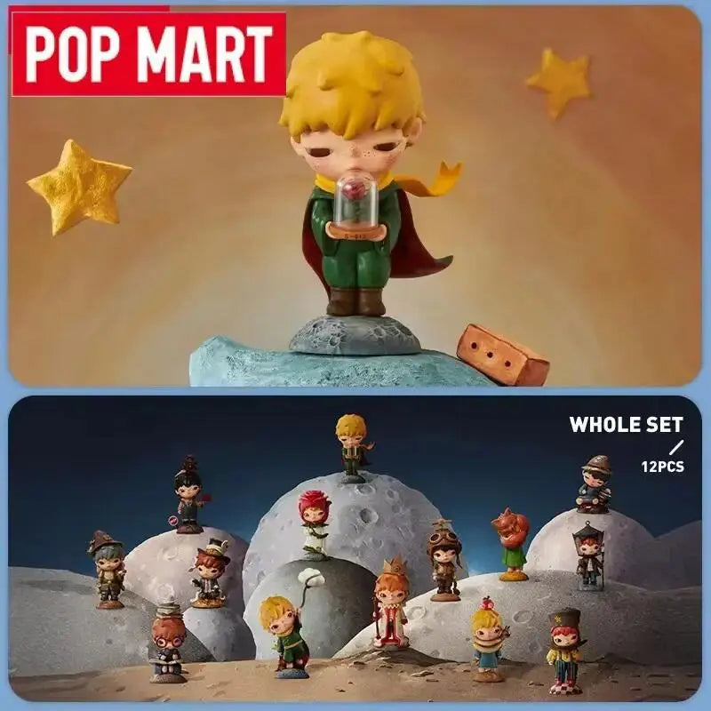 POP MART Hirono Le Petit Prince Series Blind Box Toys Kawaii Anime Action Figure Cartoon Model Surprise Box Mystery Box Beauty World Shop