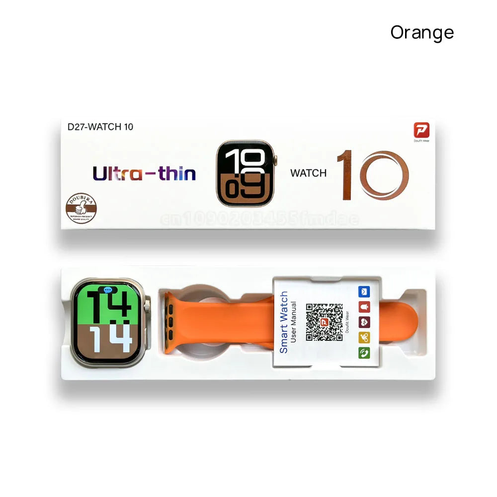 New Watch10 Series GPS Smart Watch Men Always On Display Heart Rate Body Temperature BT Call Women Waterproof Series Smartwatchs Beauty World Shop