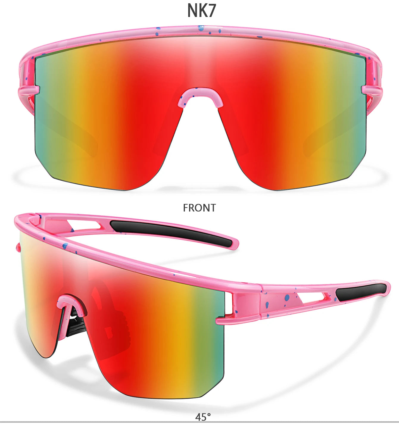3-8 Years Old Brand Kids Cycling Sunglasses Boys Girls Outdoor Baseball Bike Bicycle Sport Eyewear Youth Gift UV400 Beauty World Shop