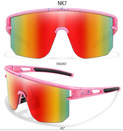 3-8 Years Old Brand Kids Cycling Sunglasses Boys Girls Outdoor Baseball Bike Bicycle Sport Eyewear Youth Gift UV400 Beauty World Shop