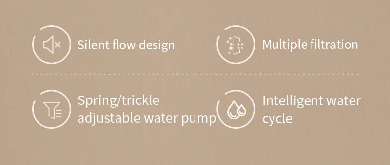 101oz/3L Pet Water Fountain Automatic Induction Circulating Filtering Cat Water Drinker USB Electric Mute Cats Water Dispenser Beauty World Shop