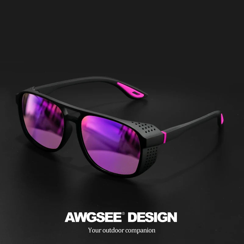 Professional Sports Sunglasses - Polarized Windproof UV400 for Cycling Running Outdoor Enthusiasts UV400 Beauty World Shop