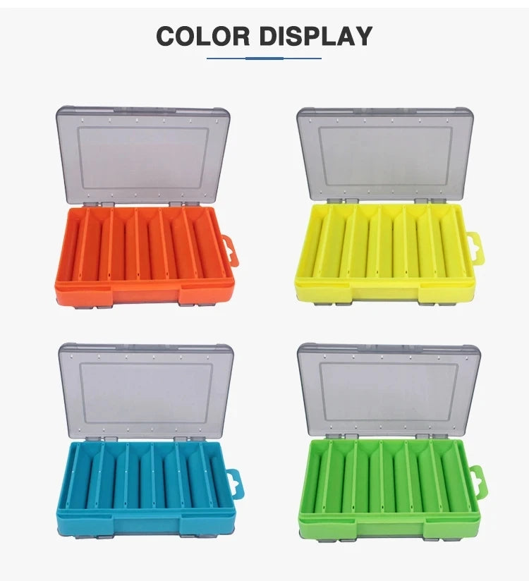 Shrimp Fishing Box Fishing Accessories Box Squid Jig Box Tackle Double Side Folio U Size Wooden Plastic Case for Fish Beauty World Shop