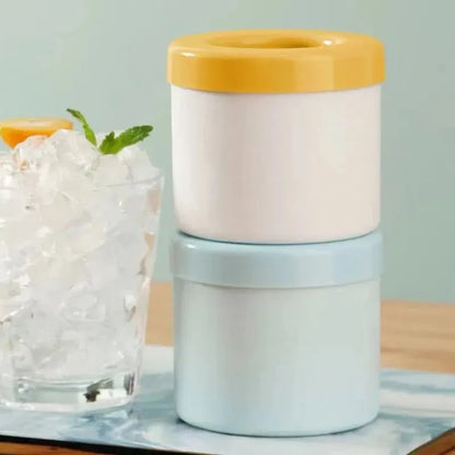 Silicone Ice Cube Mold Round Ice Bucket Summer Homemade DIY Refrigerator Freeze Ice Maker Creative Ice Cube Mold Barware Tools Beauty World Shop