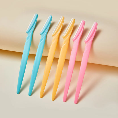 Portable Eyebrow Trimmer Blade Women's Face Shaver Safety Knife Makeup Scraper Hair Removal Tool for Eyebrow Epilation Beauty Trend Shop