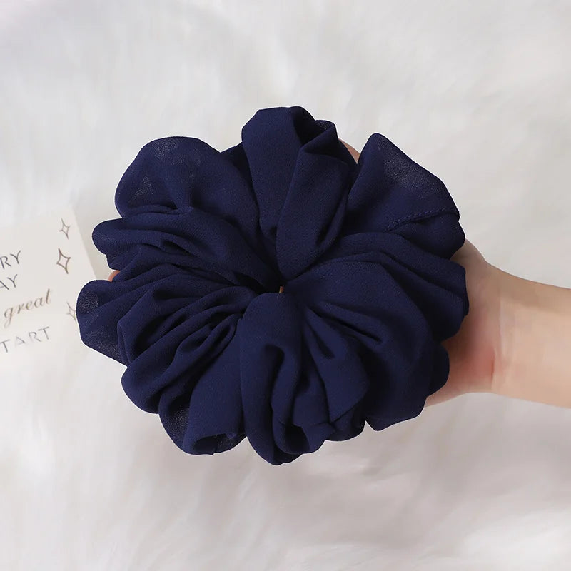 High Quality Extra Large Premium Oversize Malaysia Chiffon Big Size Muslim Hijab Scrunchies Beauty World Shop