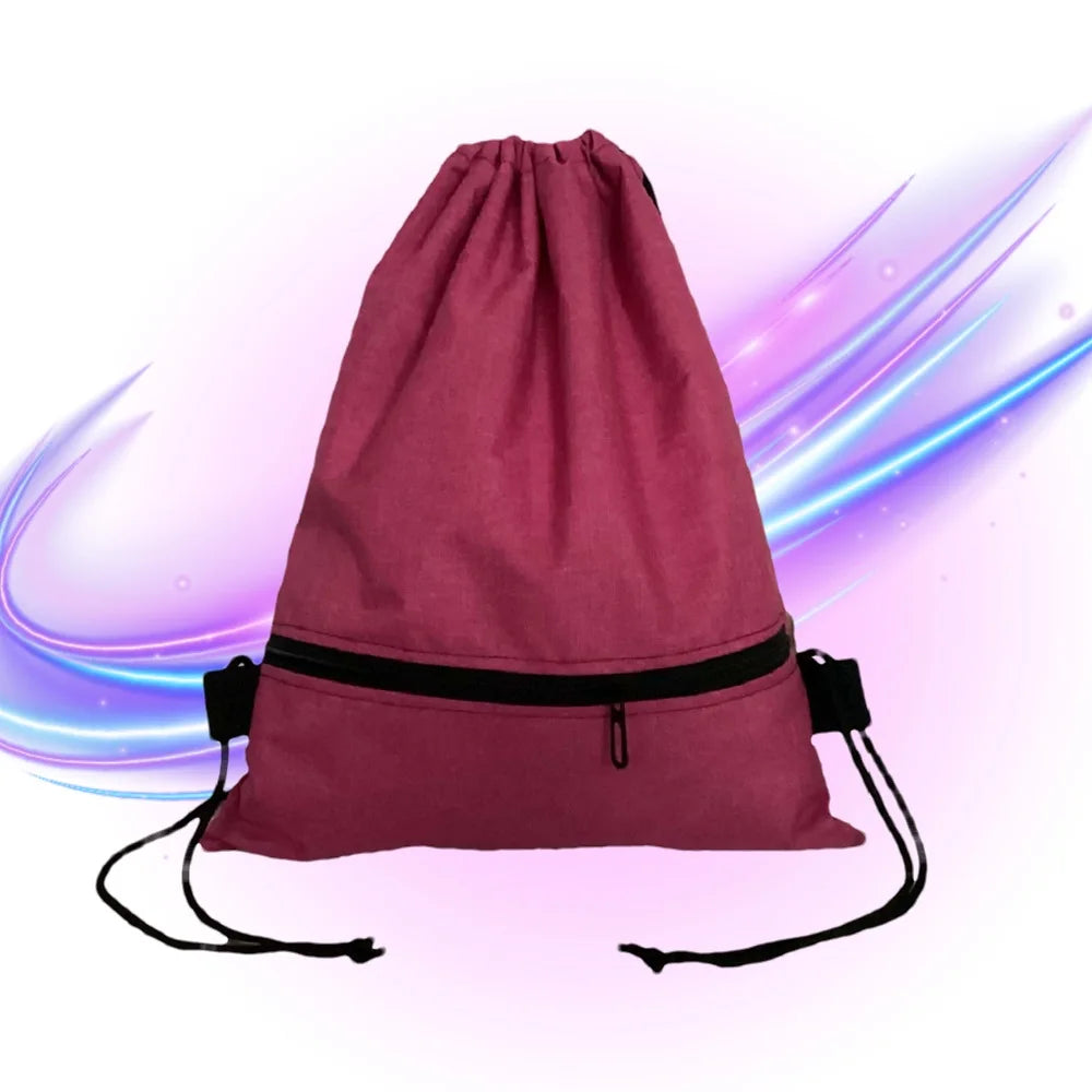 Foldable Drawstring Backpack, Lightweight, Simple and Fashionable Sports Backpack, Unisex Beauty World Shop